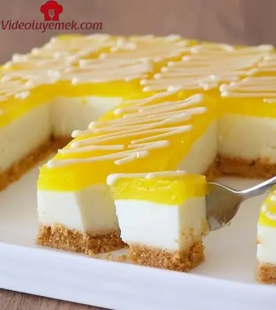 Limon Varsa Bu Pastayı Hemen Yap! Fırına Gerek Yok Cheesecake Ile Uğraşma!